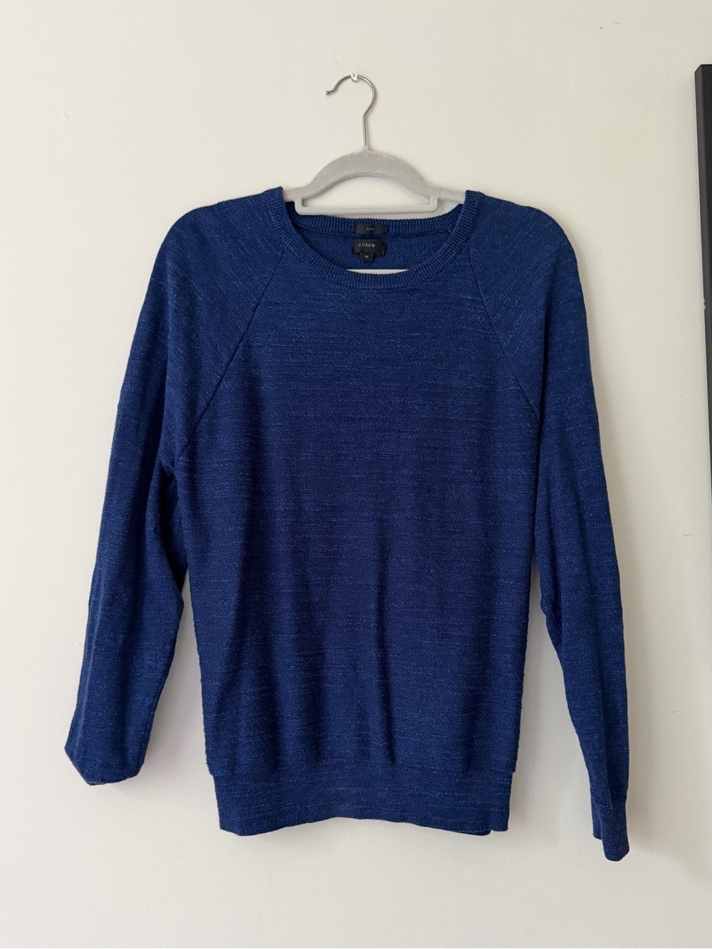 J. Crew Crewneck Sweater in Deep Blue | Size M